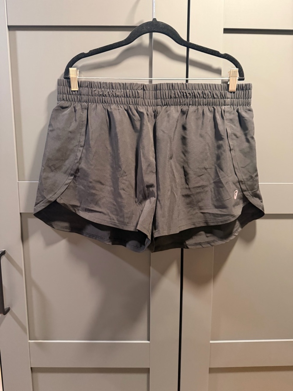 Asics Women's Black Athletic Shorts